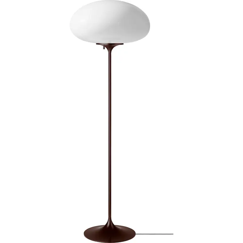 Stemlite Golvlampa 110 cm, Mörkröd / Opal Reapris