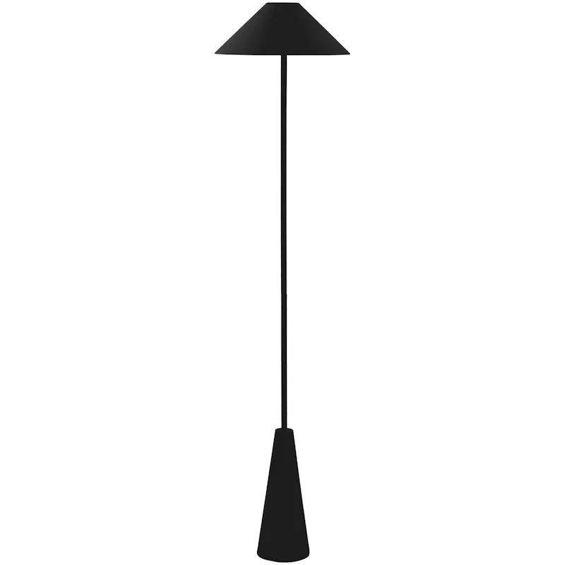 Rea Cannes Golvlampa Portabel, Svart