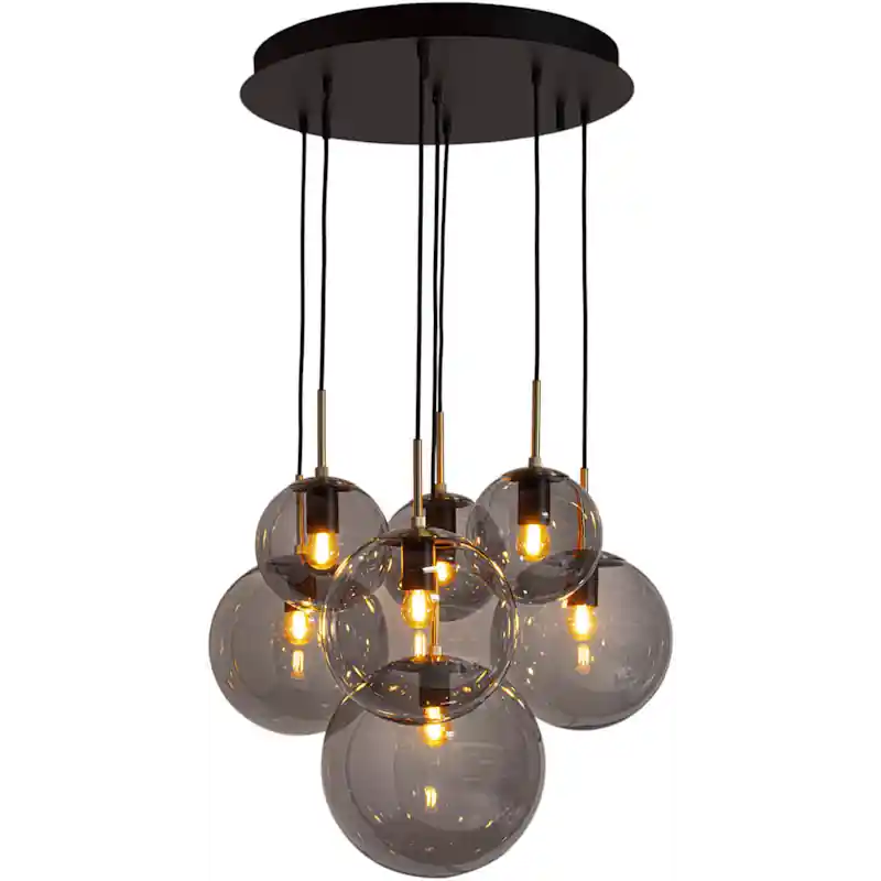 Erbjudande Laura Pendel 53 cm, Smoke Grey