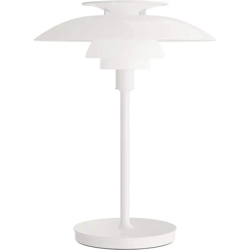 Populärt val PH 80 Bordslampa Portabel, Opalvit