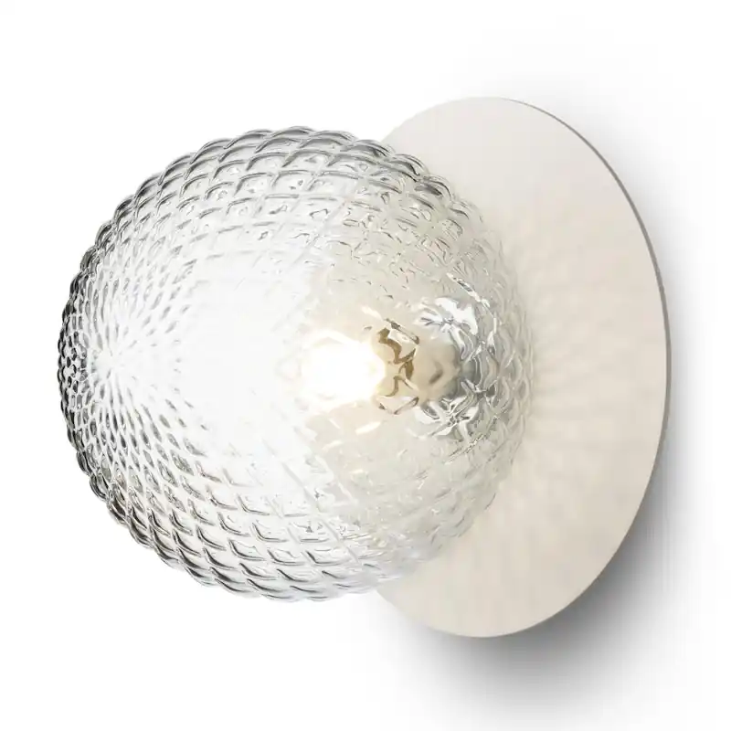 I lager Liila 1 Vägg-/Taklampa Limited Edition M, Sand / Klar