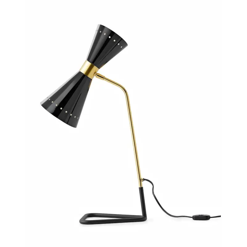 Megafono Bordslampa, Svart risnedsättning