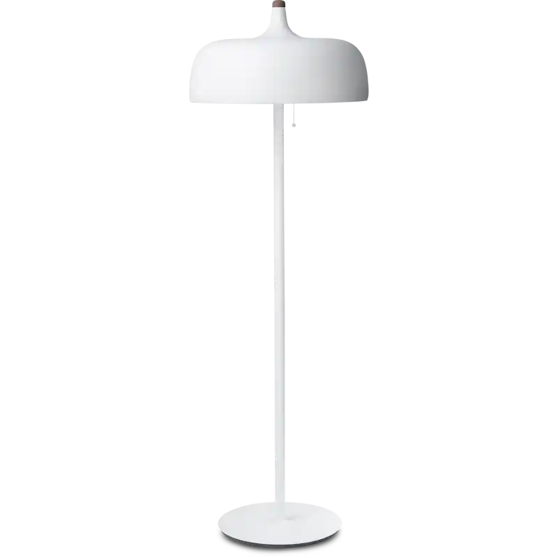 Utförsäljning Acorn Golvlampa, Mattvit