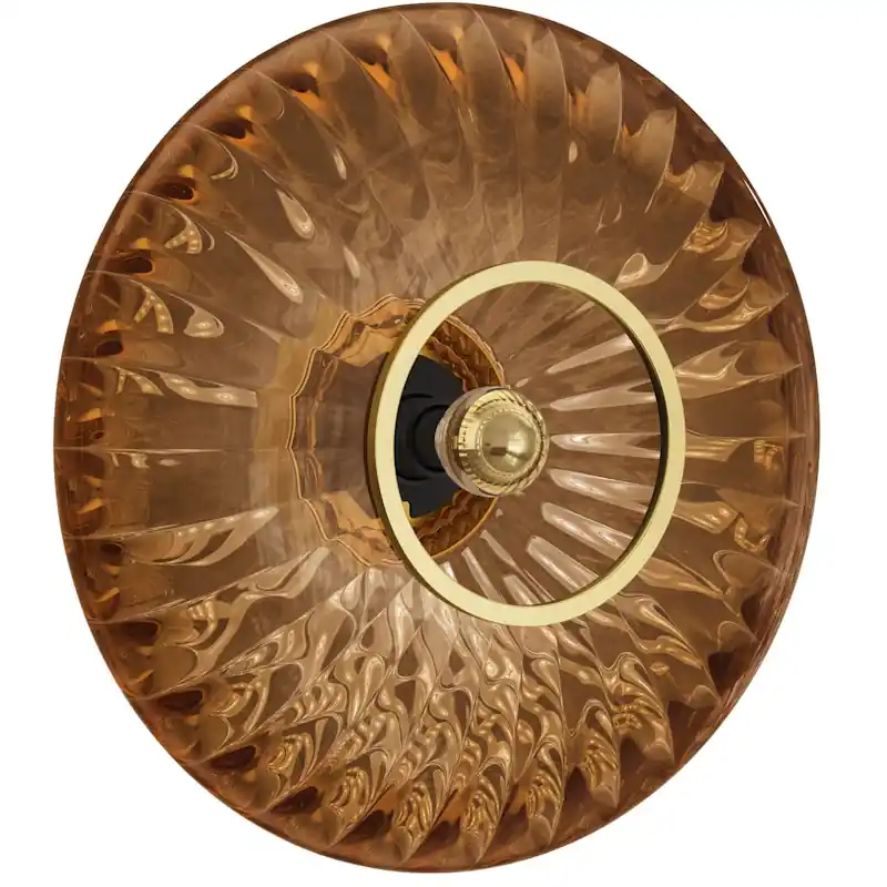 Urc 36 Vägglampa, Amber Fynd