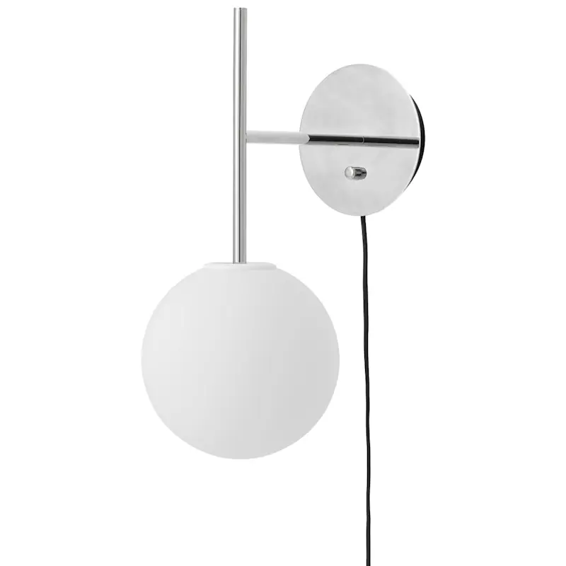 Begränsad tid TR Bulb Vägglampa, Polerat Stål