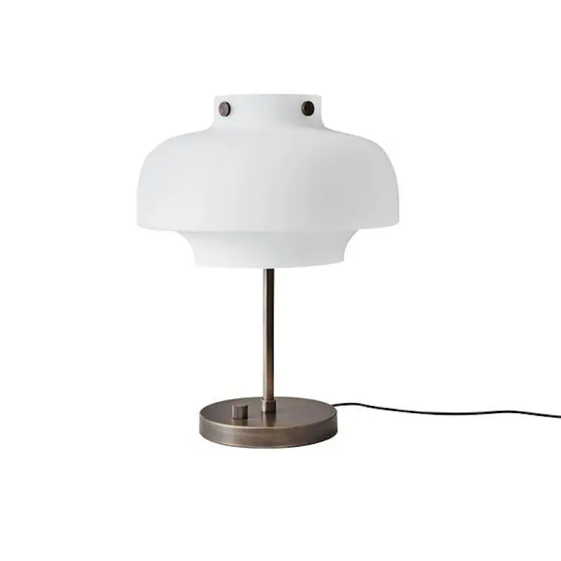 Copenhagen SC13 Bordslampa Opalglas & Mässing Endast denna vecka