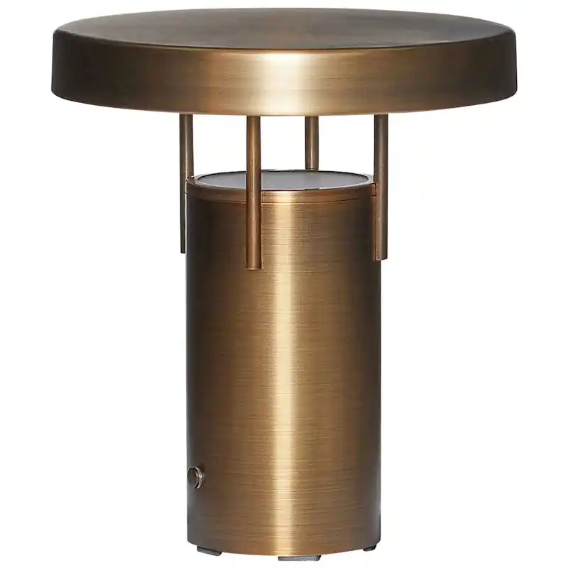 Snabb frakt BringMe Mini Portabel Lampa, Burnished Brass
