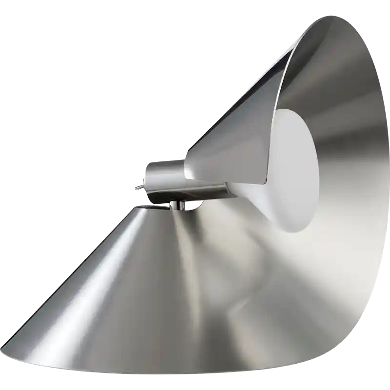 Premium Peel Bordslampa, Rostfritt Stål