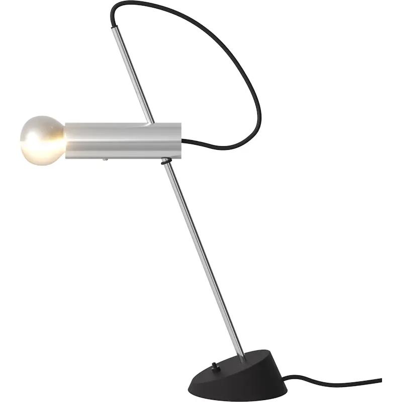 Model 566 Bordslampa, Polerad Premium