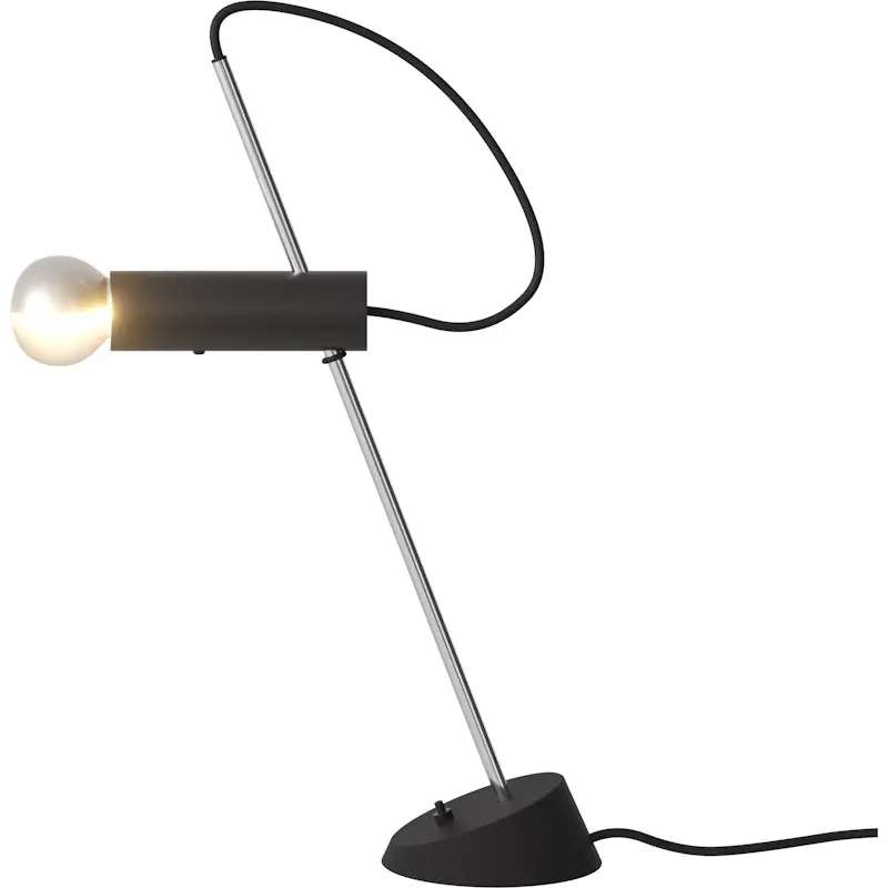 Bästa pris Model 566 Bordslampa, Svart