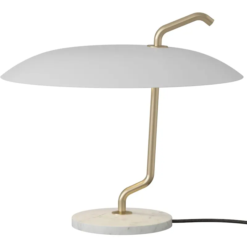 Model 537 Bordslampa, Mässing / Vit Nedsatt pris