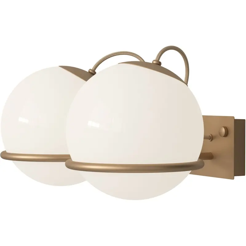 Model 238/2 Vägglampa, Champagne Trygg betalning