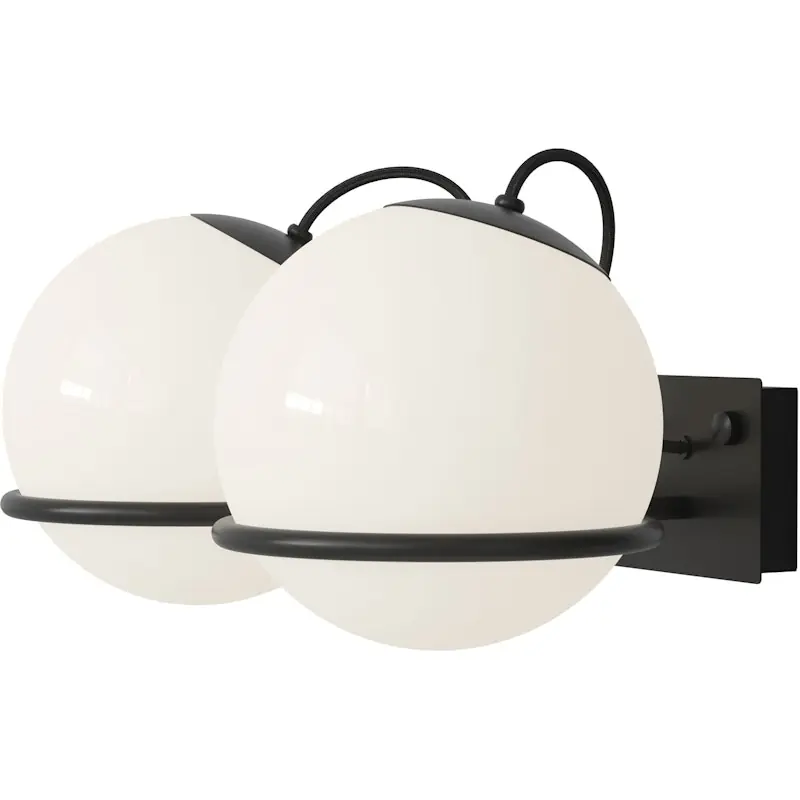 Model 238/2 Vägglampa, Svart Erbjudandepris