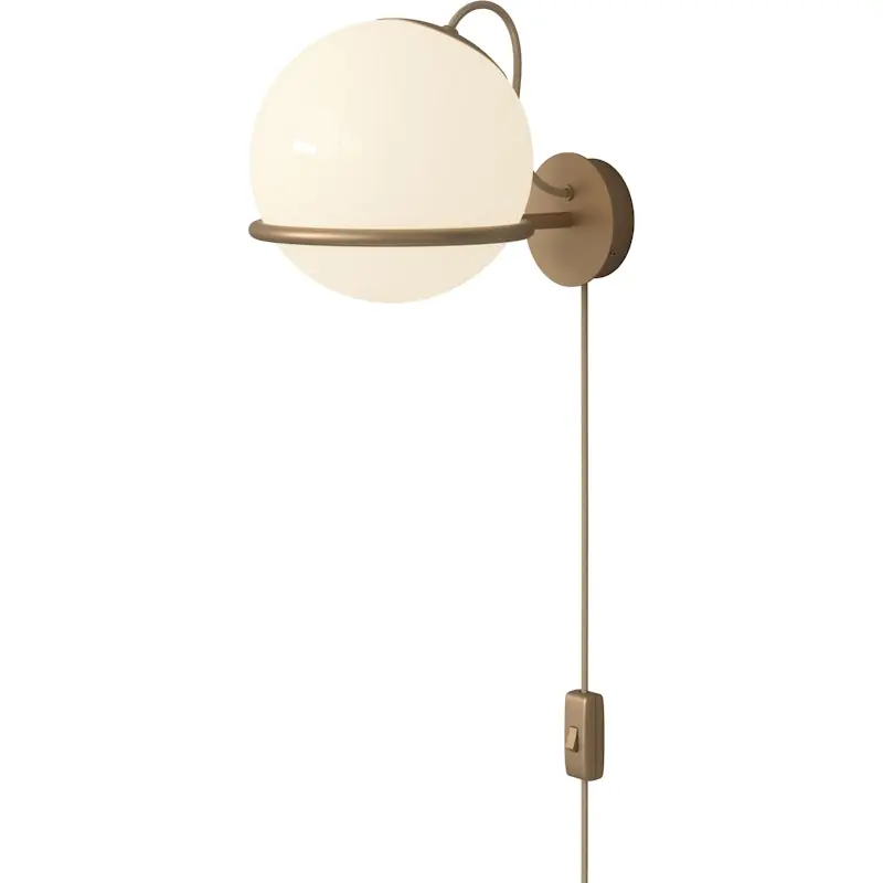 Bästa pris Model 238/1 Vägglampa, Champagne