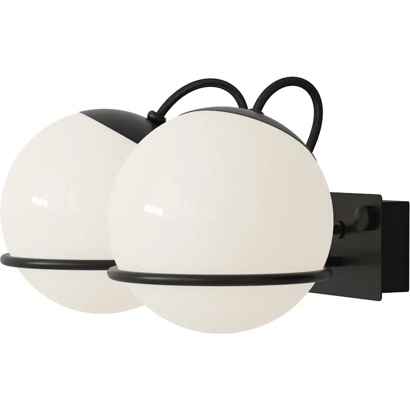 Beställ idag Model 237/2 Vägglampa, Svart
