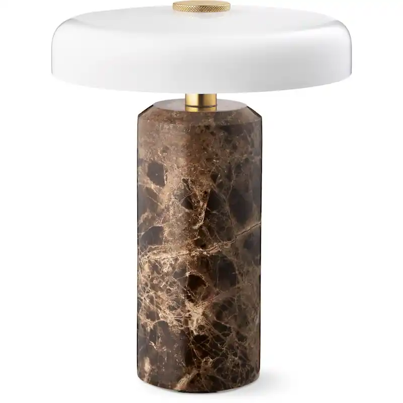 Trip Bordslampa Portabel, Dark Emperador Beställ nu