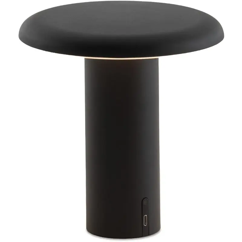 Snabb leverans Takku Bordslampa Portabel, Varnished Black