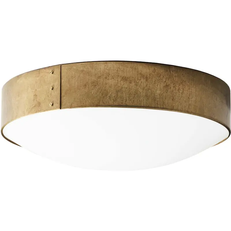 Svep Plafond 45 cm, Rå Mässing Lägg i varukorgen