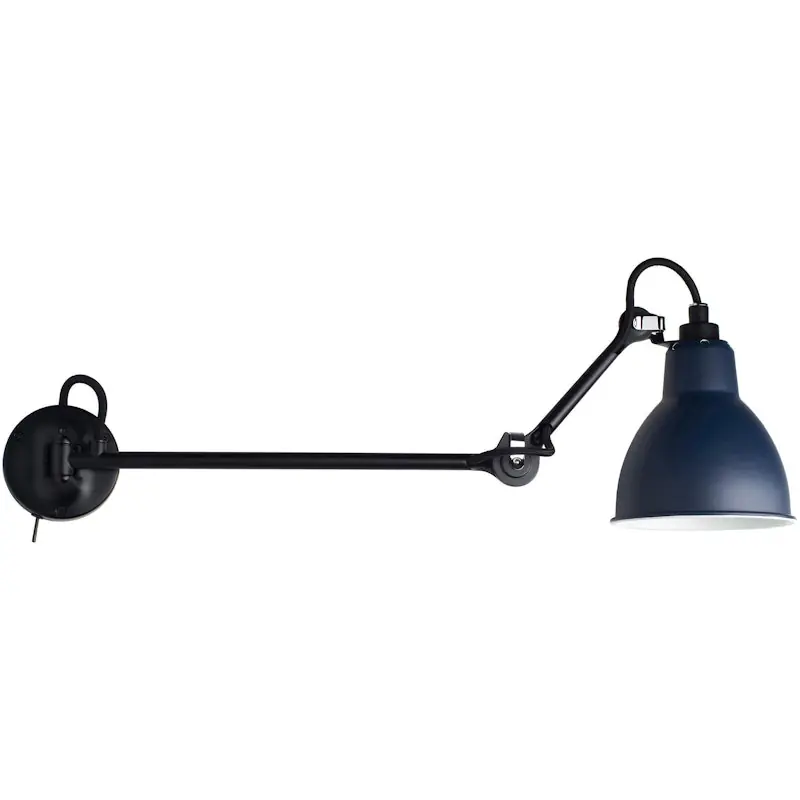 Fri frakt Lampe Gras N°204 L40 SW Vägglampa, Blå