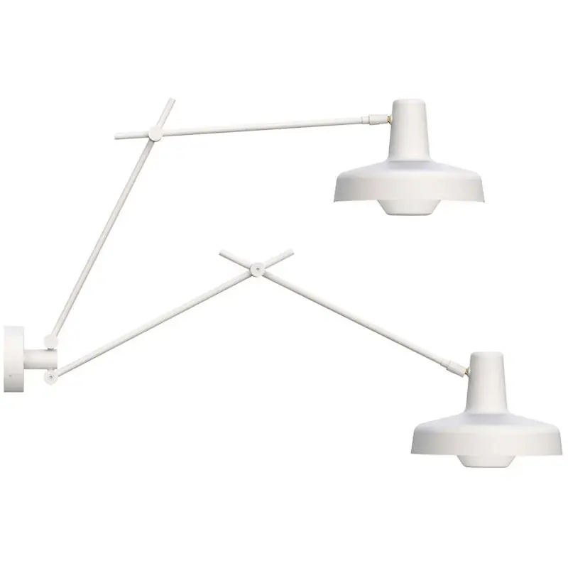 Köp nu Arigato Vägglampa Dubbel, Vit
