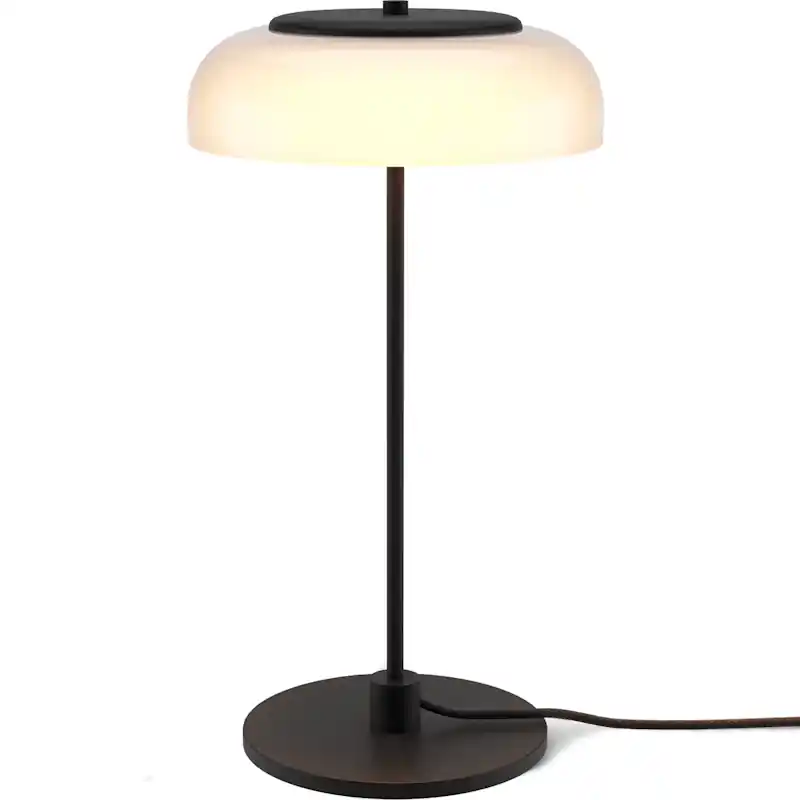 Lågt pris Blossi Bordslampa 230 mm, Svart / Opal