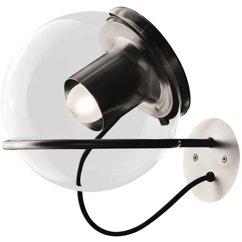 Lägg i varukorgen The Globe 727 Vägglampa, Nickel