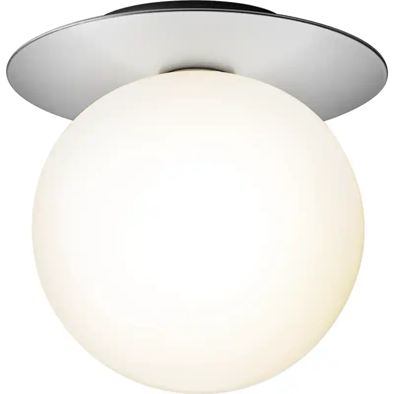 Populär Liila 1 Vägg-/Taklampa 255 mm, Light Silver / Opal