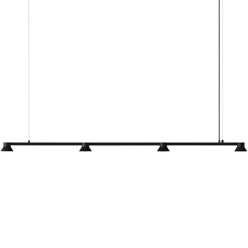 Begränsat erbjudande Hat Taklampa 167 cm, Svart