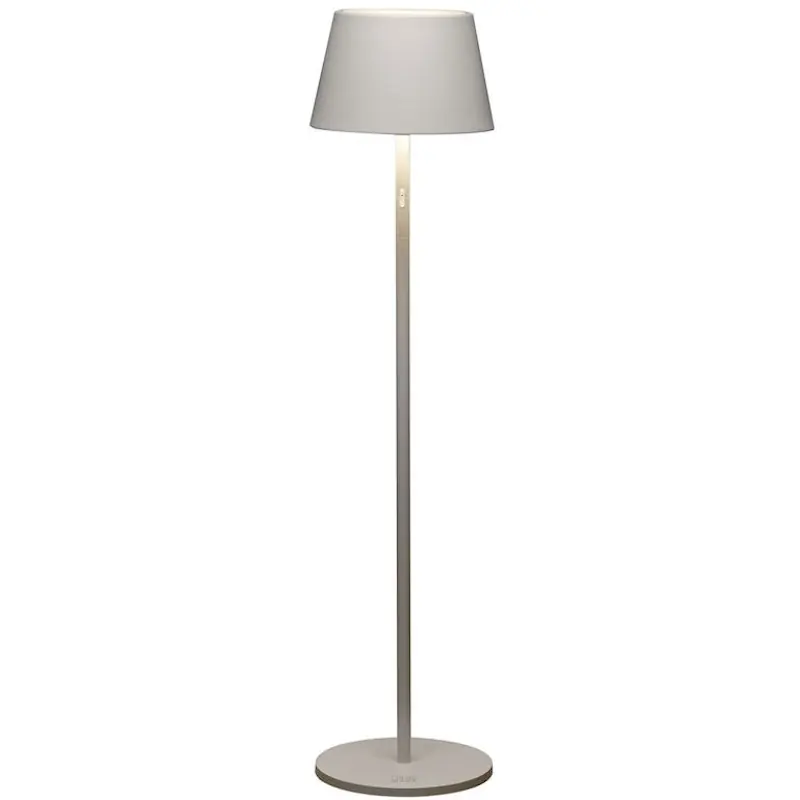 Pomezia Golvlampa Portabel, Vit Premium