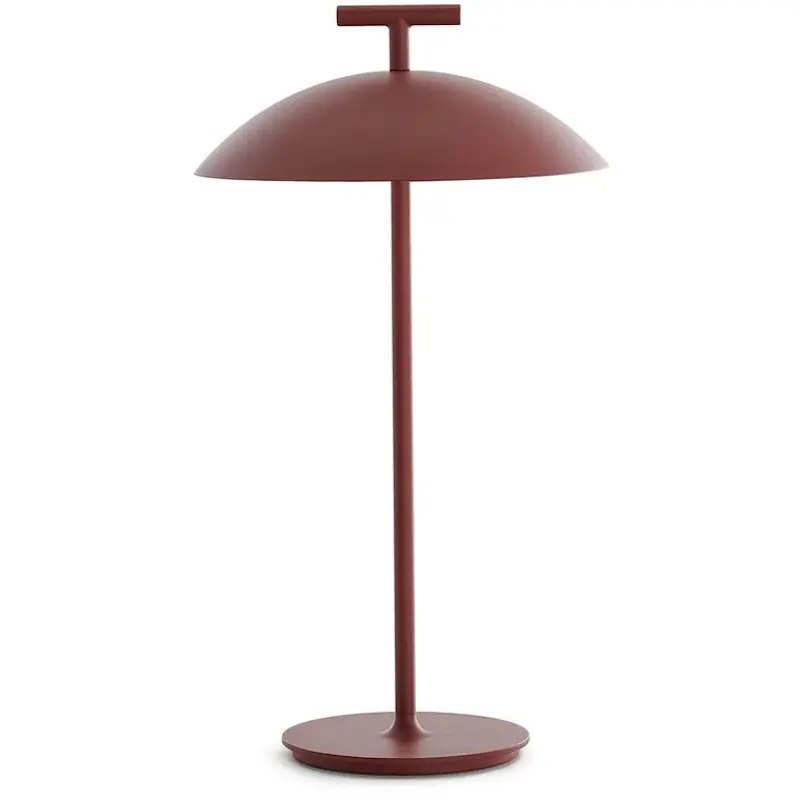 Kundfavorit Geen-A Mini Bordslampa Portabel, Tegelröd
