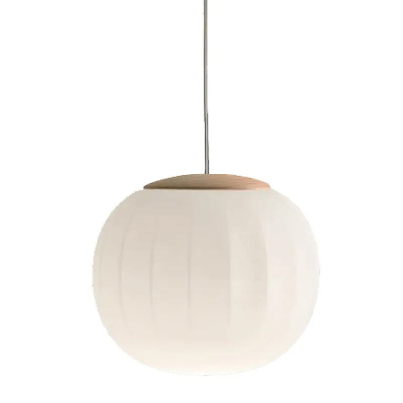 Lita Pendel 30 cm, Ask / Opalglas Begränsat erbjudande
