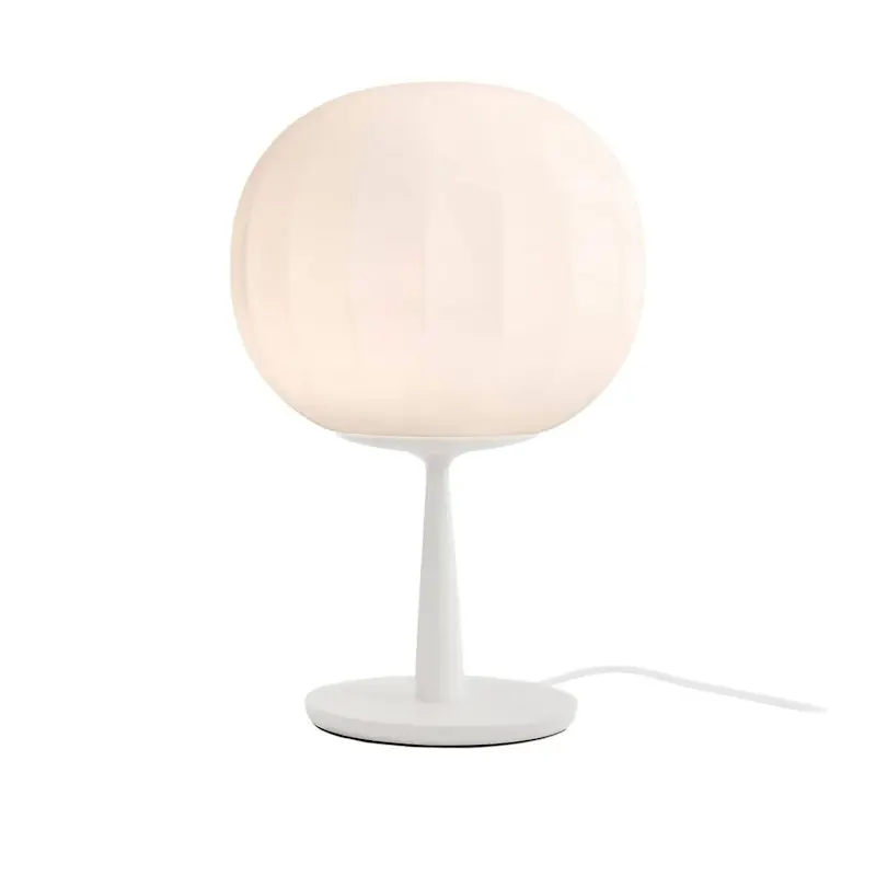 Lita Bordslampa 30 cm, Vit / Opalglas Fynd