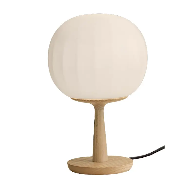Begränsat erbjudande Lita Bordslampa 18 cm, Ask / Opalglas