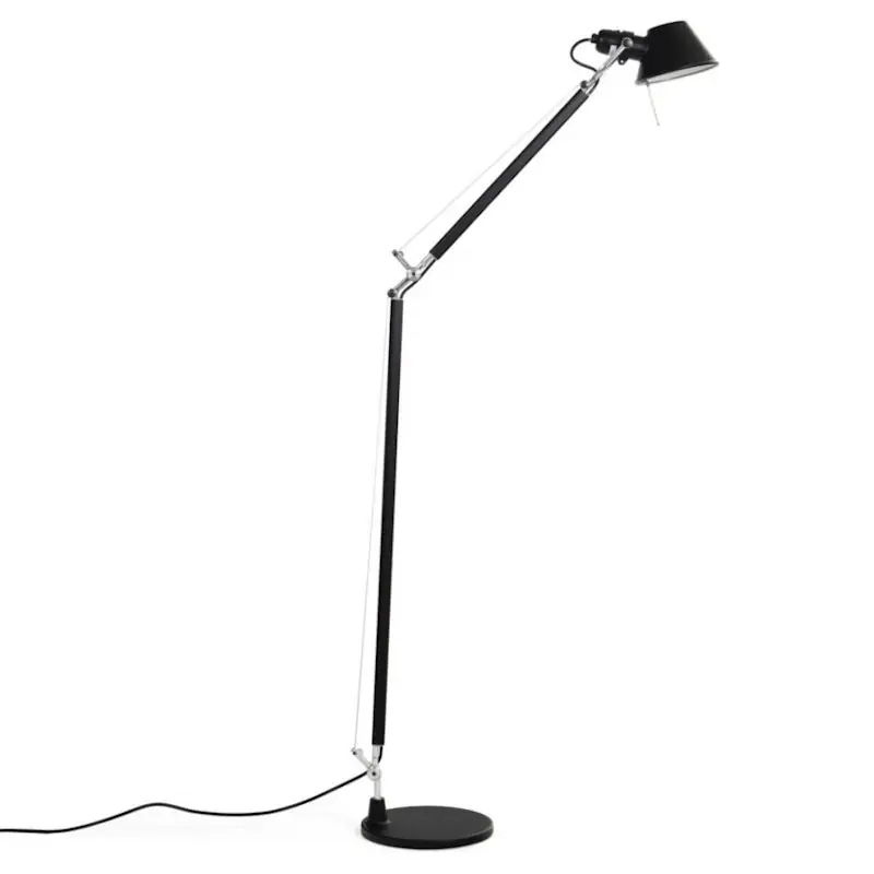 I lager Tolomeo Reading Golvlampa, Svart
