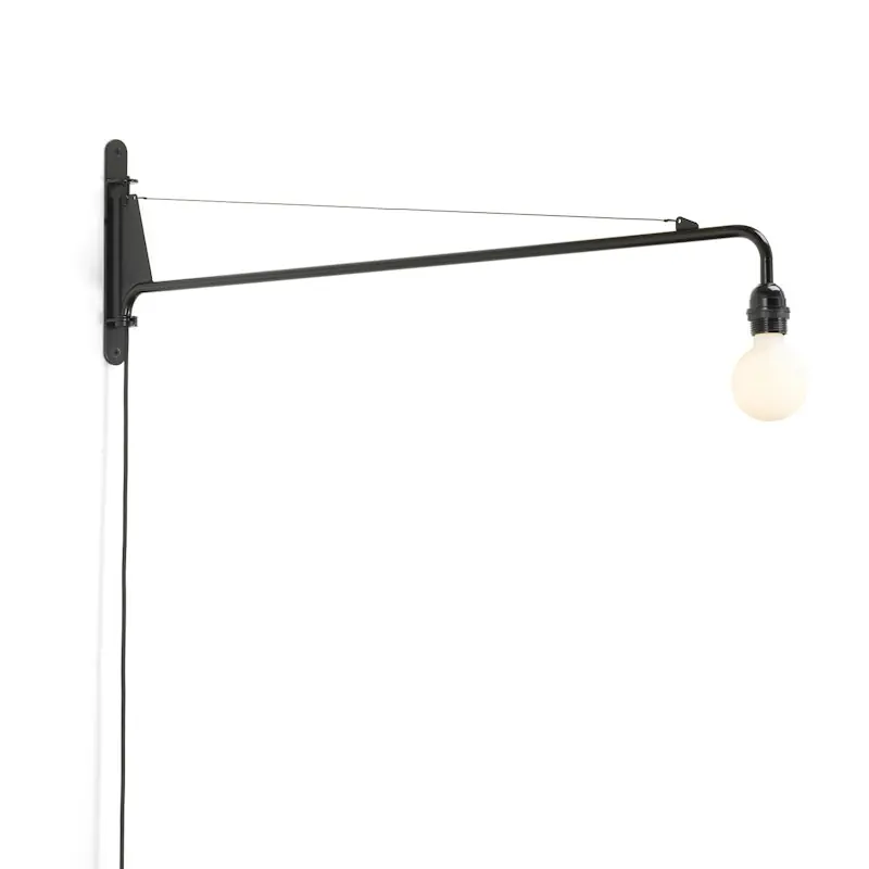 Petite Potence Vägglampa, Deep Black Erbjudande