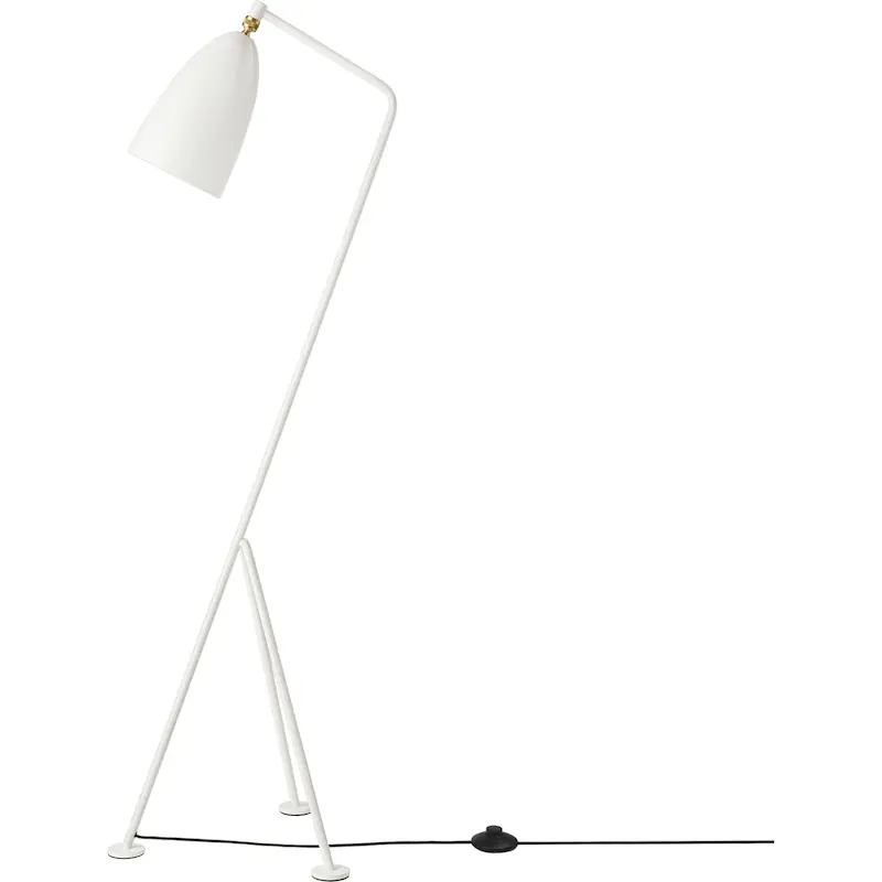 Köp nu Gräshoppa Golvlampa, Glossy Alabaster White