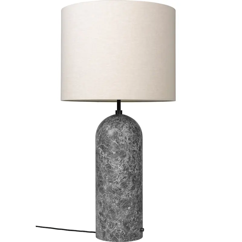 risnedsättning Gravity XL Golvlampa Låg, Grå Marmor / Canvas