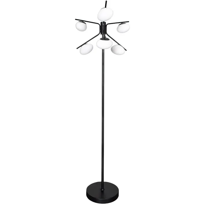 Trygg betalning Imperia Golvlampa, Mattsvart