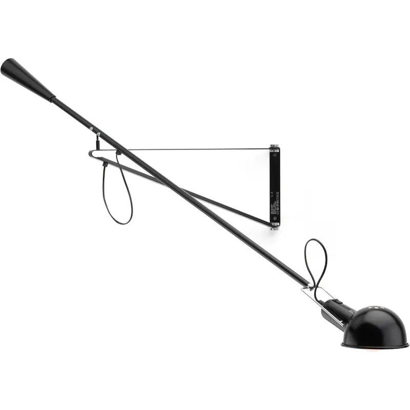 265 Small Vägglampa, Svart Kampanj