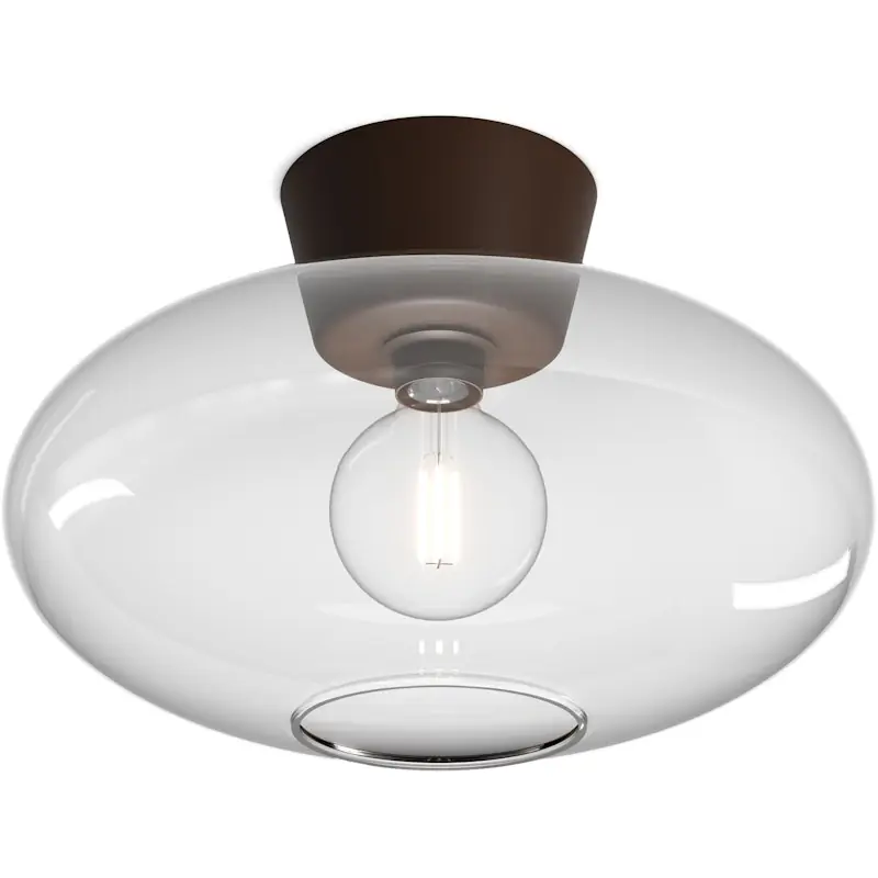 Trygg betalning Bullo XL Plafond, Oxid / Klar