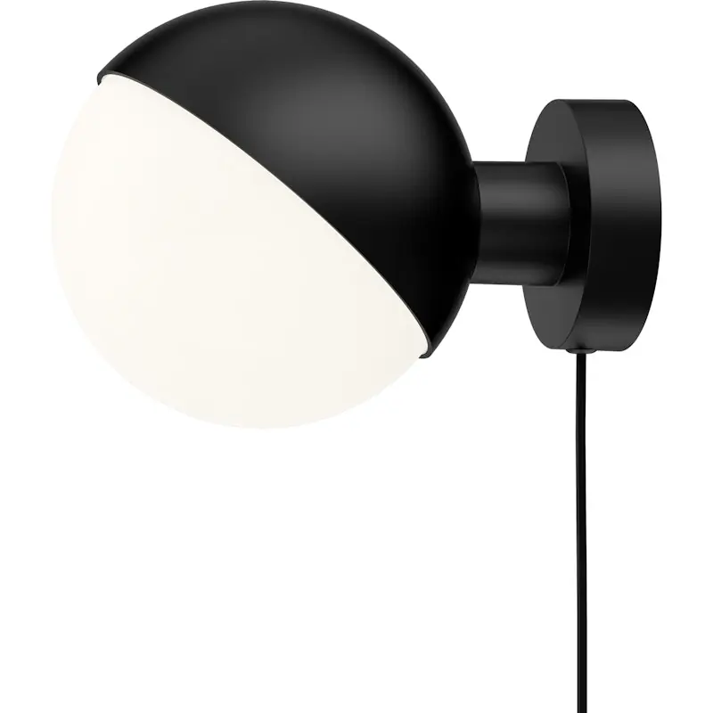 Utförsäljning VL Studio Vägglampa Med Sladd 150 mm, Svart