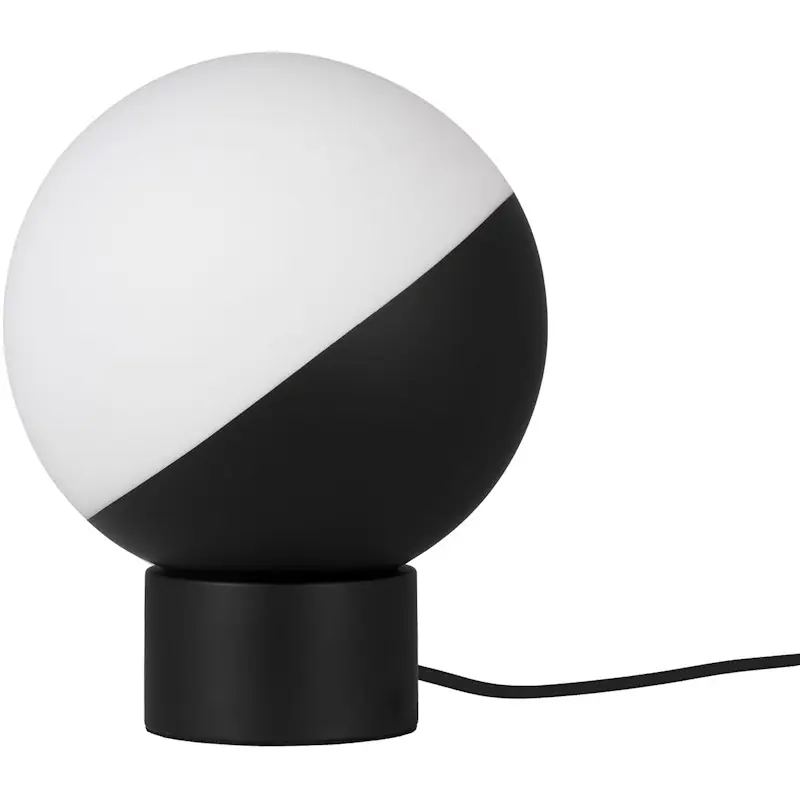 20 Bordslampa, Svart / Vit Snabb frakt