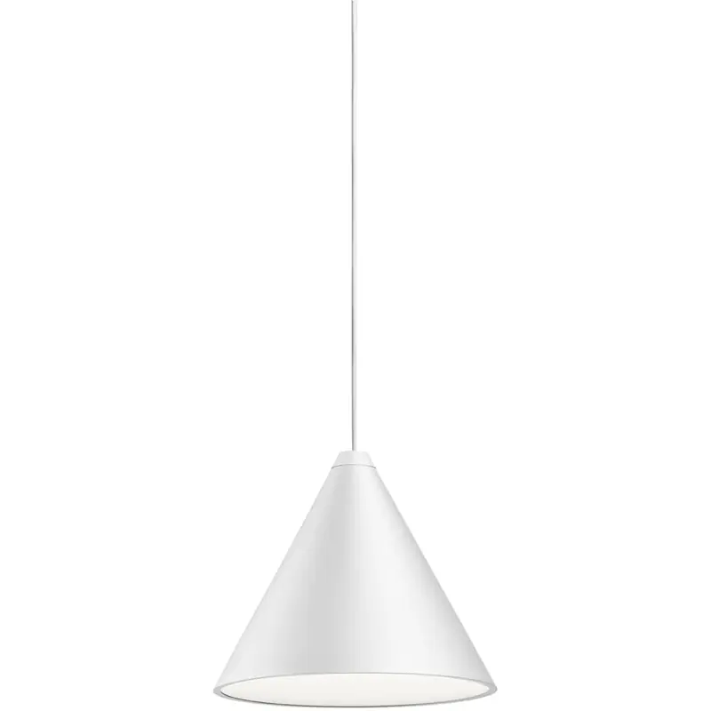 String Light Cone Pendel 12M Dimbar Med Casambi, Vit Snabb frakt