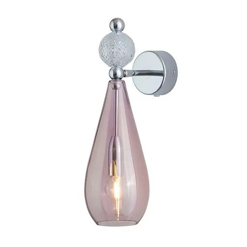 Beställ nu Smykke Vägglampa, Obsidian / Crystal Check Ball / Shiny Silver