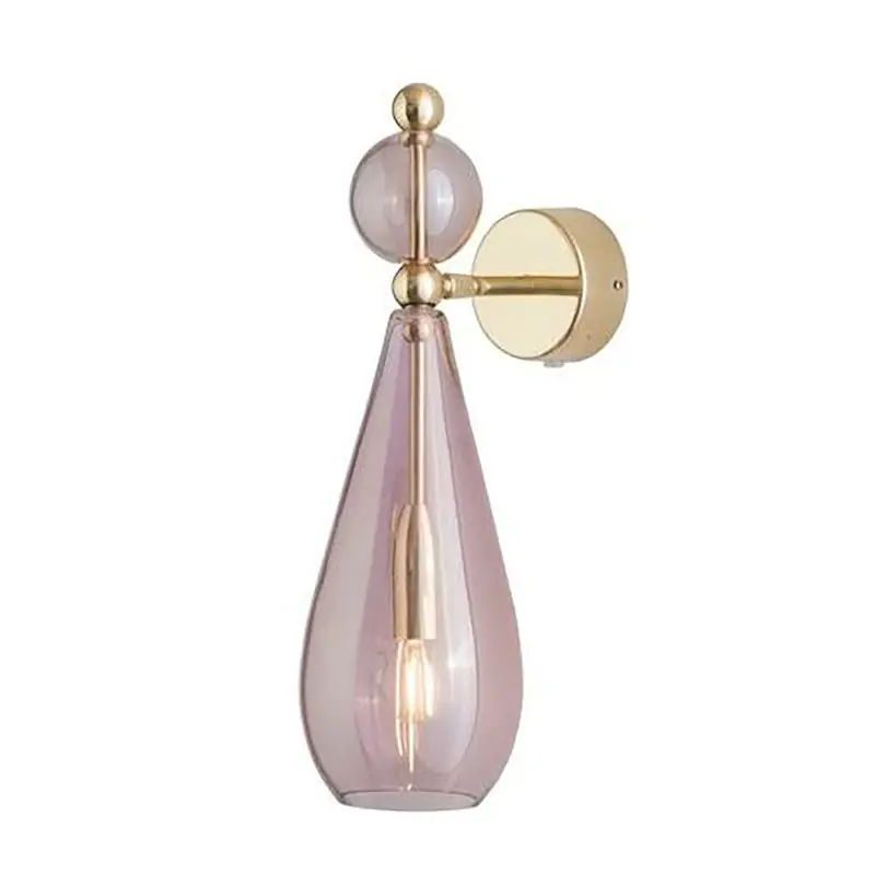 Smykke Vägglampa, Obsidian / Shiny Gold Extra rabatt