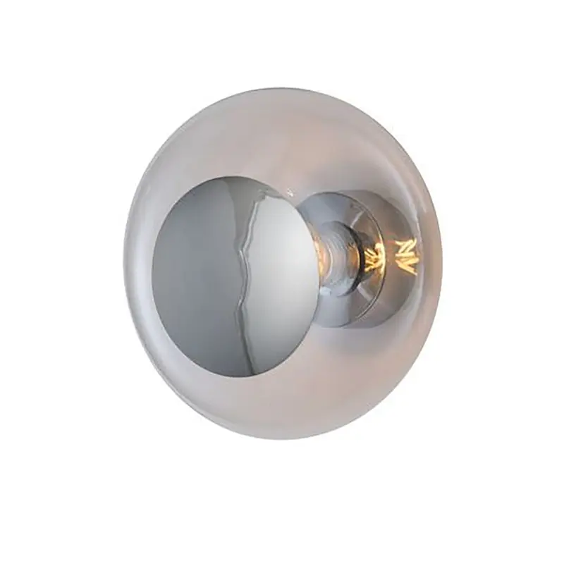 Horizon Vägg/Taklampa 29 cm, Clear/Silver Endast denna vecka