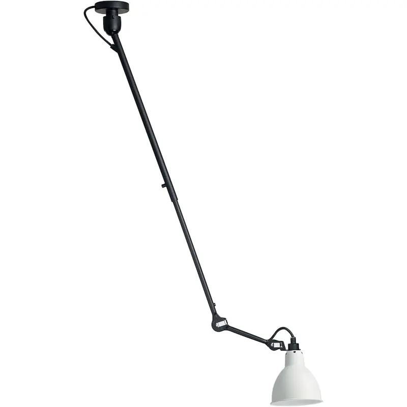 Lampe Gras N°302 Taklampa, Svart / Vit Begränsat antal