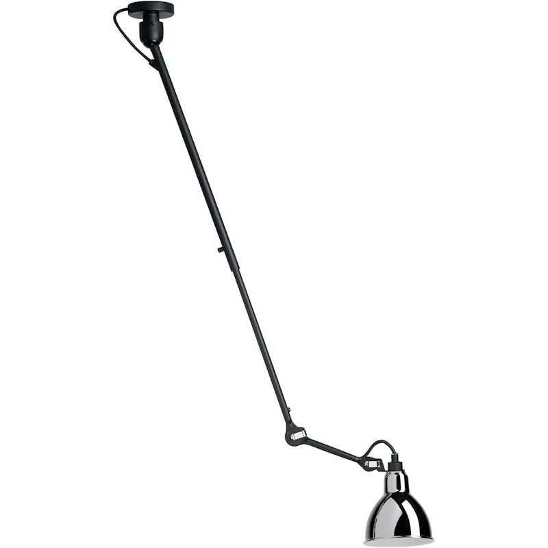 La Lampe Gras N°302 Taklampa, Svart / Krom Köp nu