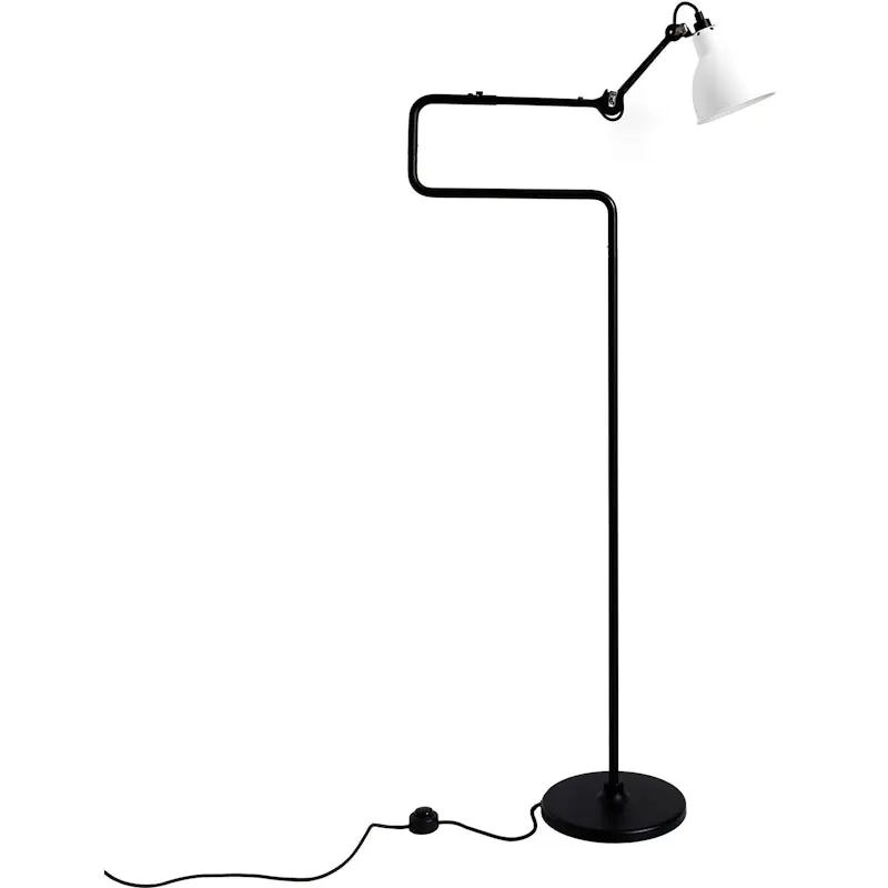 La Lampe Gras N°411 Golvlampa, Svart / Vit Erbjudandepris