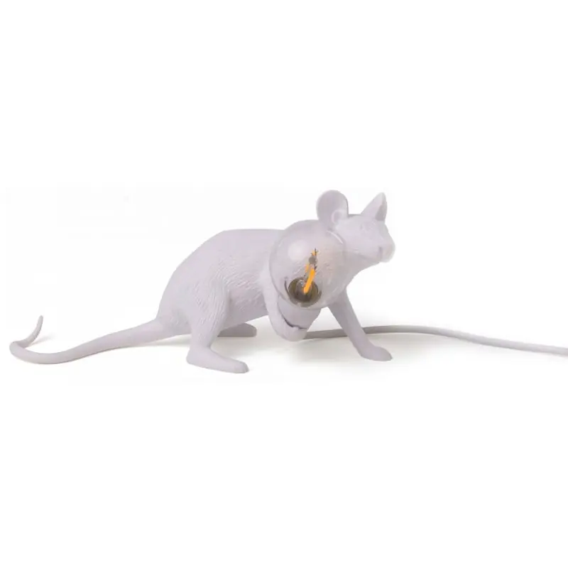 Kundfavorit Mouse Lamp Lop Bordslampa, Vit